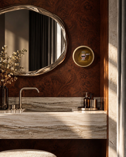 BUBBLES OF THOUGHT IN GOLD
