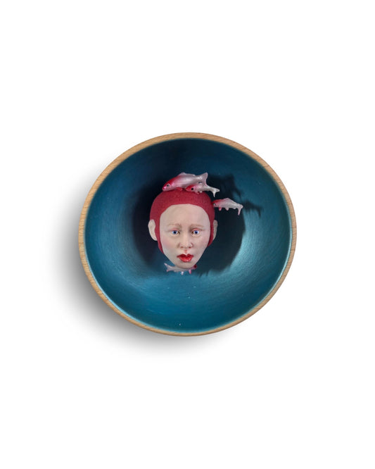 BUBBLES OF THOUGHT IN BLUE