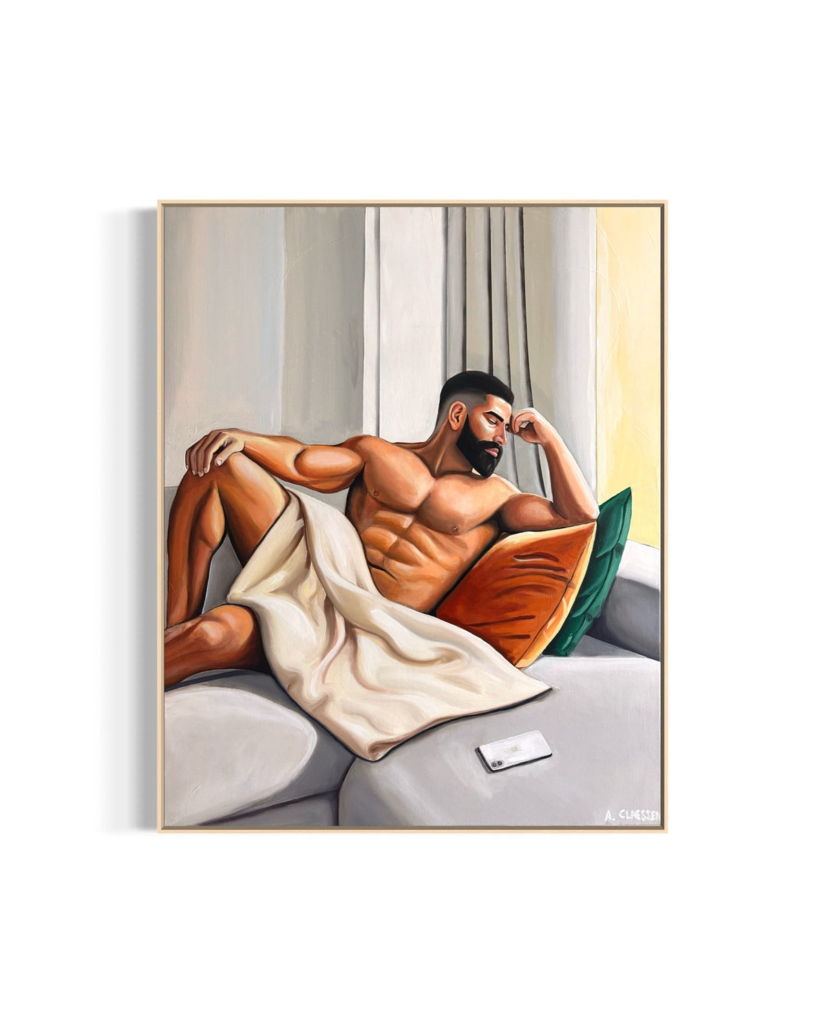 MAN ON SOFA