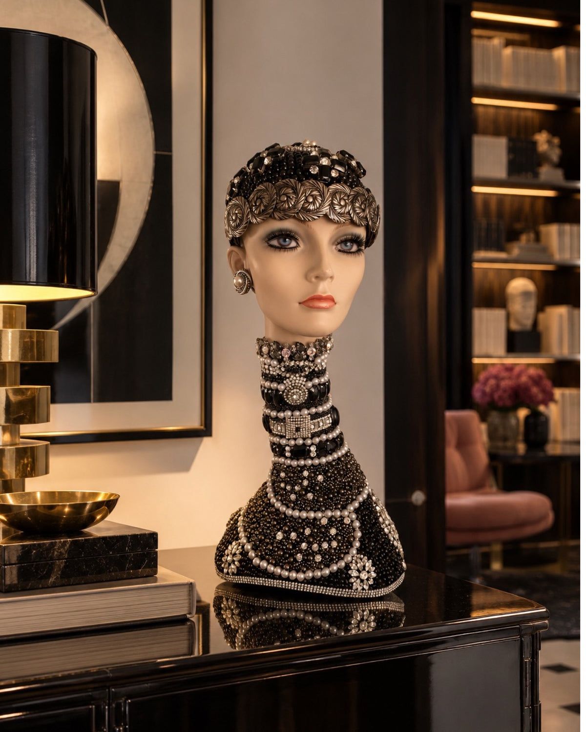 LADY BLACK SILVER